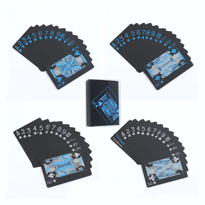 PVC Frosted Playing Cards for Table Games and Poker