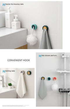 Solid Color Peel & Stick,Towel Rack for Bathroom & Kitchen