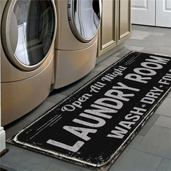 Non-Slip Floor Mat for Laundry Room and Balcony Decor